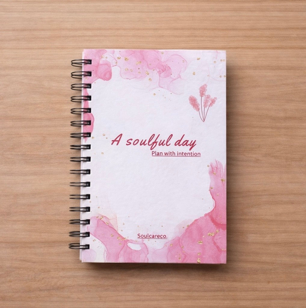 Soulcare Undated 6 Month Planner - A Soulful Day