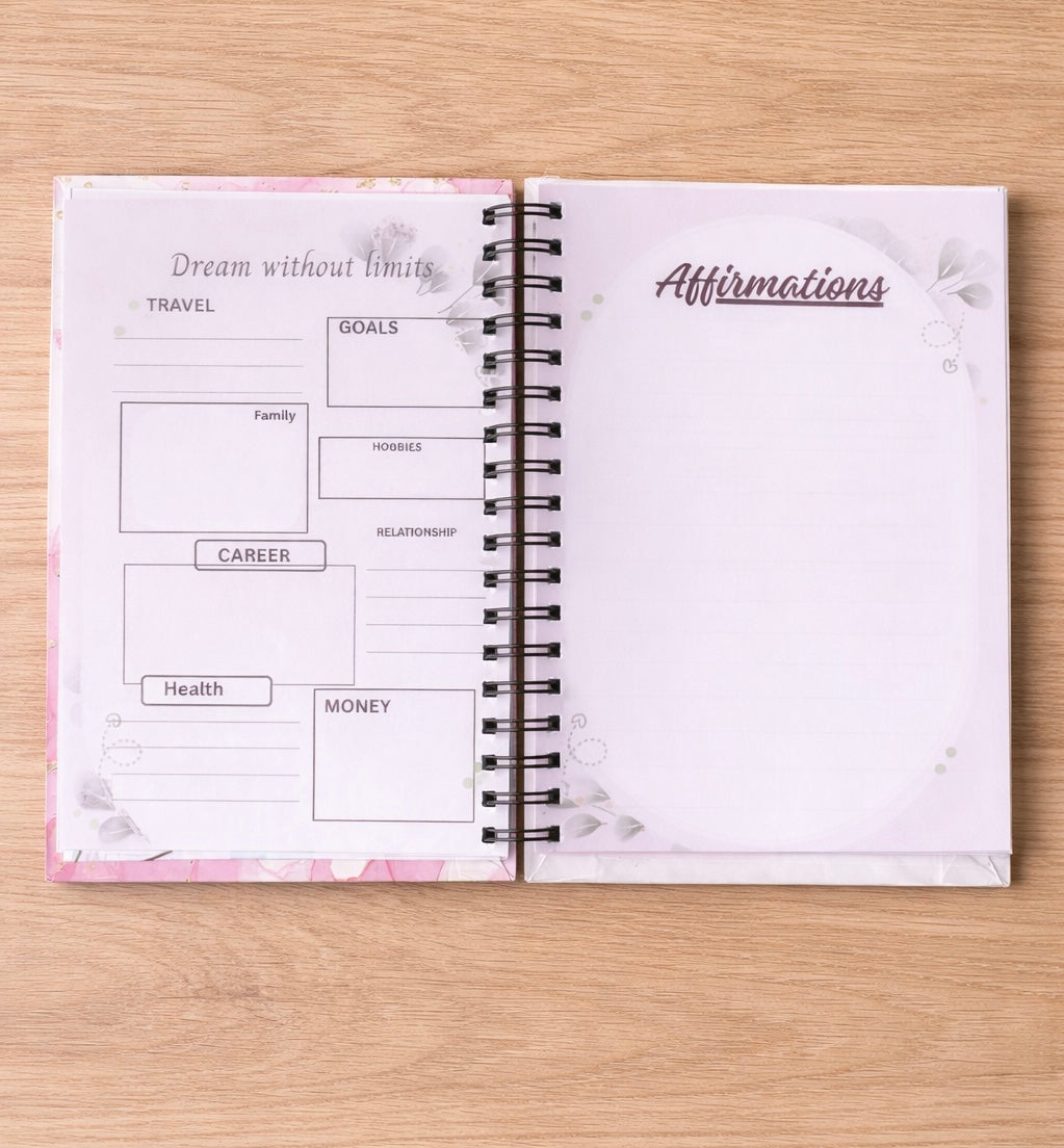 Soulcare Undated 6 Month Planner - A Soulful Day