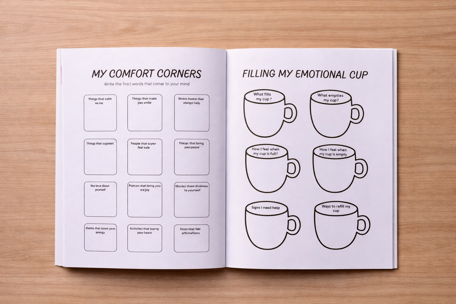 Heal & Bloom - Guided Healing Journal (210 Prompts)